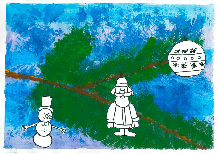 Ёлка с игрушками Никулин Ярослав – 16 лет