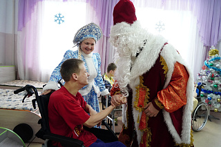 Праздник пришёл в интернат в Мурыгино